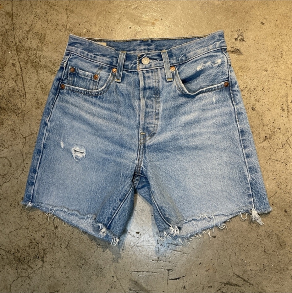 Levi’s 501 Premium Denim Mid Thigh Shorts
